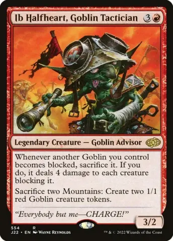 Ib Halfheart, Goblin Tactician · 554