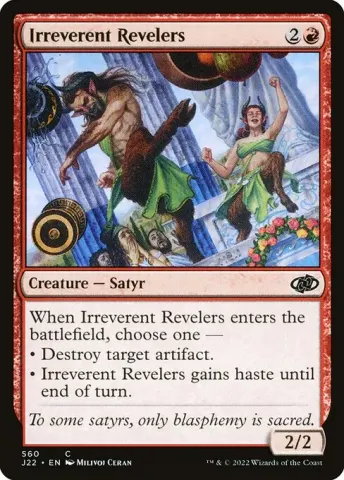 Irreverent Revelers · 560