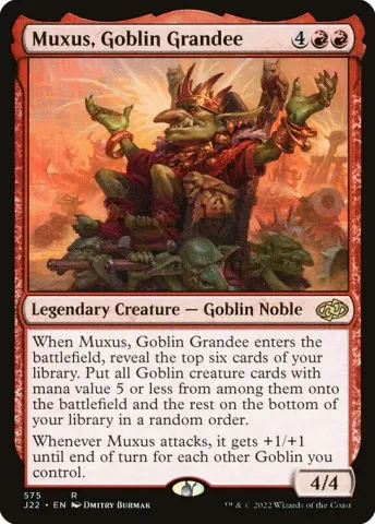 Muxus, Goblin Grandee · 575