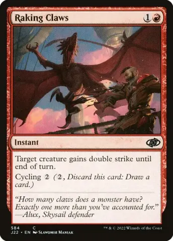 Raking Claws · 584