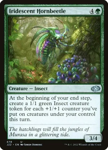 Iridescent Hornbeetle · 678
