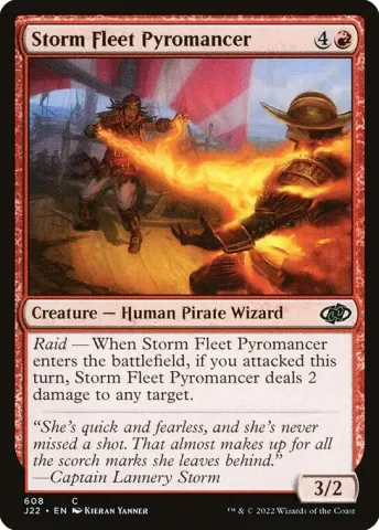 Storm Fleet Pyromancer · 608