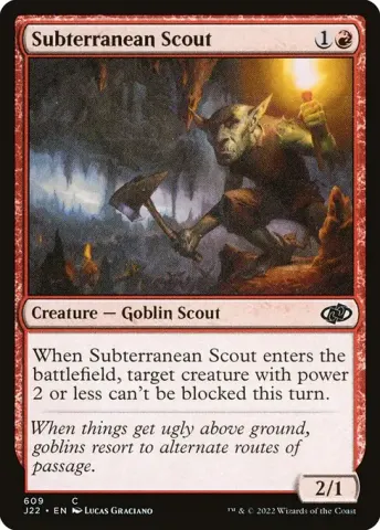 Subterranean Scout · 609