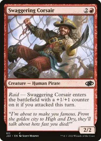 Swaggering Corsair · 611