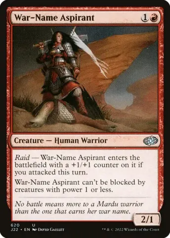 War-Name Aspirant · 620