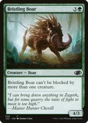 Bristling Boar · 635