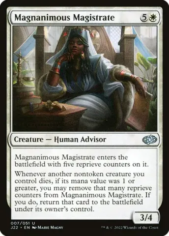 Magnanimous Magistrate · 7
