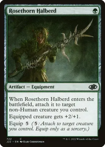 Rosethorn Halberd · 722