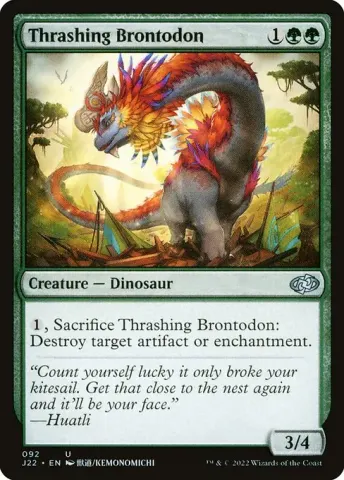 Thrashing Brontodon · 92