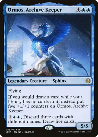 Ormos, Archive Keeper · 13