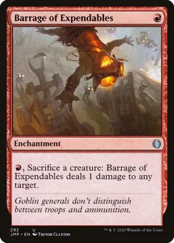 Barrage of Expendables · 292