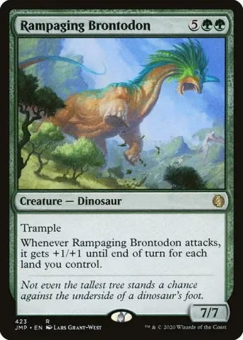 Rampaging Brontodon · 423