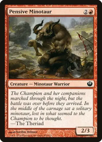Pensive Minotaur · 105