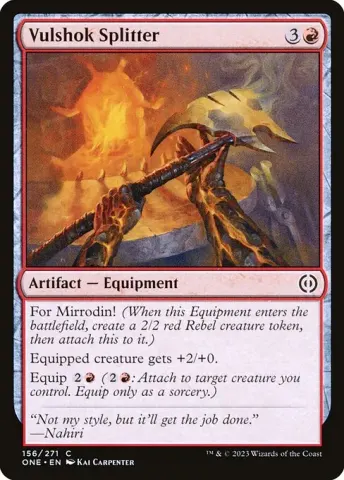 Vulshok Splitter · 156