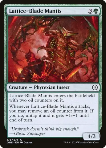 Lattice-Blade Mantis · 173