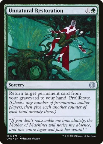 Unnatural Restoration · 191