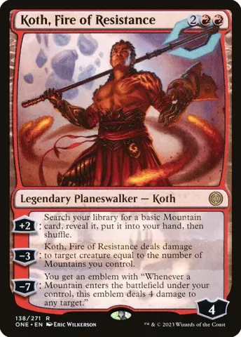 Koth, Fire of Resistance · 138