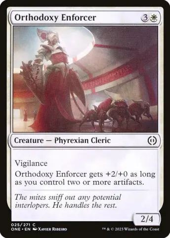 Orthodoxy Enforcer · 25