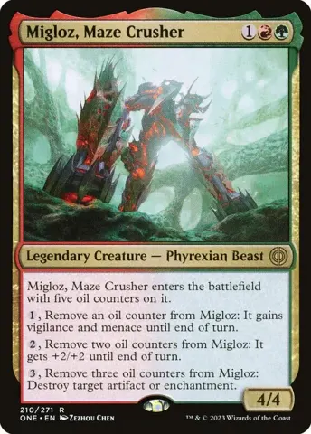 Migloz, Maze Crusher · 210
