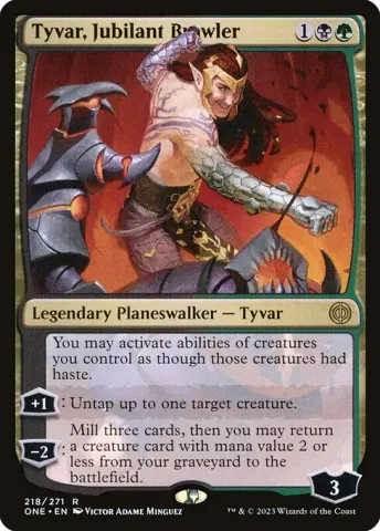 Tyvar, Jubilant Brawler · 218