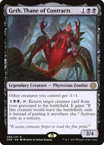 Geth, Thane of Contracts · 95