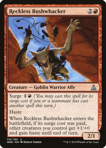 Reckless Bushwhacker · 116