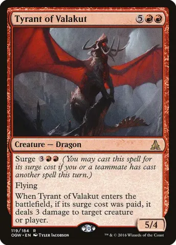 Tyrant of Valakut · 119