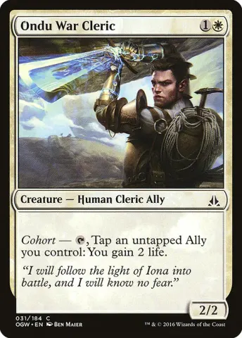 Ondu War Cleric · 31