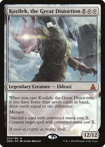 Kozilek, the Great Distortion · 4