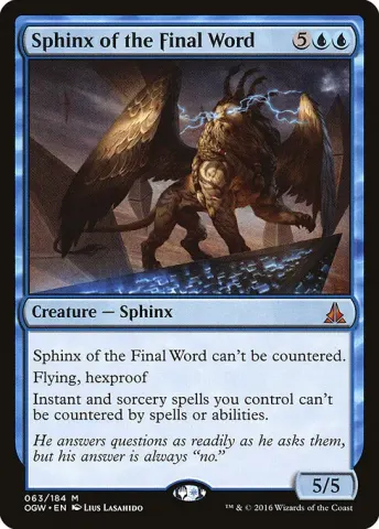 Sphinx of the Final Word · 63