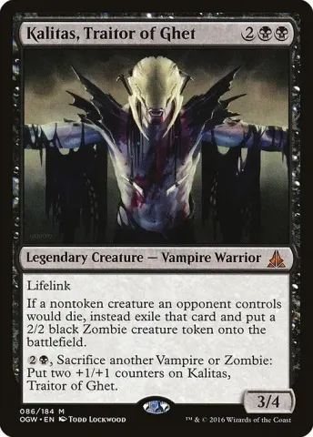 Kalitas, Traitor of Ghet · 86