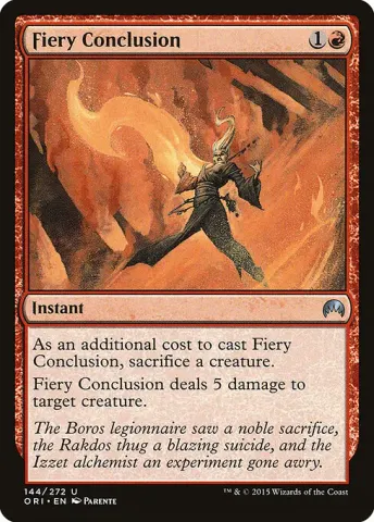 Fiery Conclusion · 144