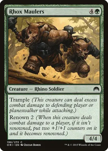 Rhox Maulers · 196
