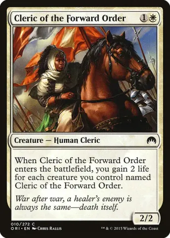 Cleric of the Forward Order · 10