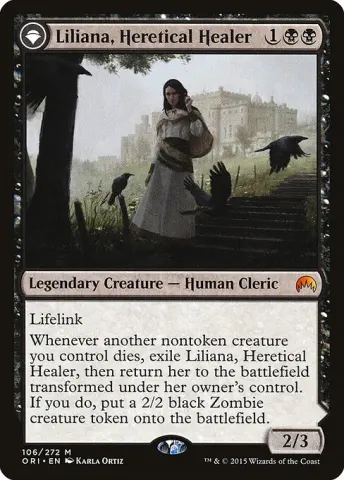 Liliana, Heretical Healer // Liliana, Defiant Necromancer · 106