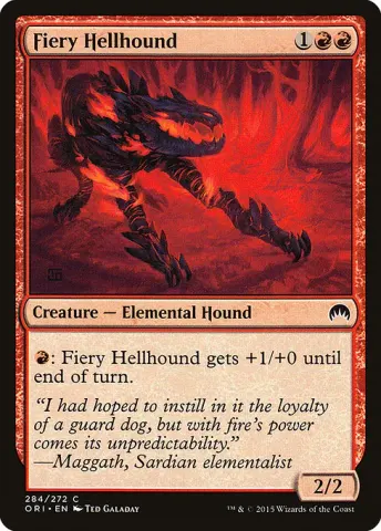 Fiery Hellhound · 284
