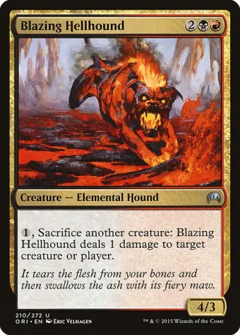 Blazing Hellhound · 210