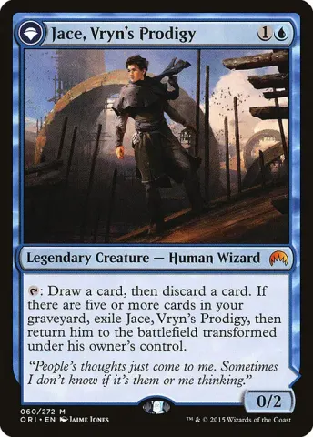 Jace, Vryn's Prodigy // Jace, Telepath Unbound · 60