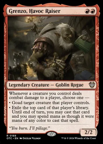 Grenzo, Havoc Raiser · 168