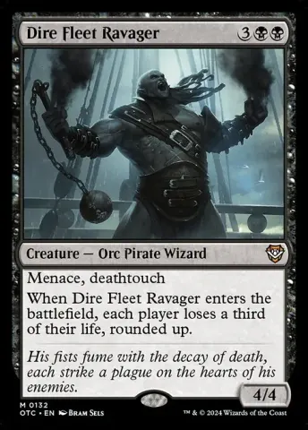 Dire Fleet Ravager · 132