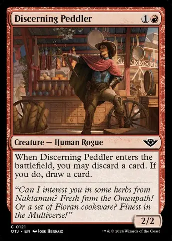 Discerning Peddler · 121