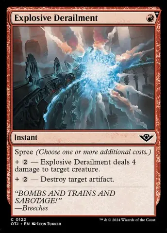 Explosive Derailment · 122