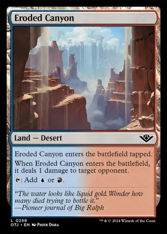 Eroded Canyon · 256
