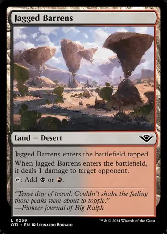 Jagged Barrens · 259