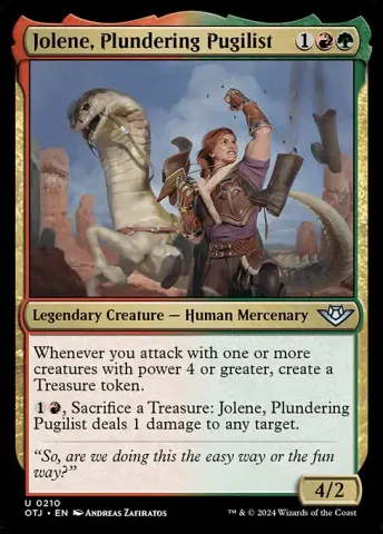 Jolene, Plundering Pugilist · 210