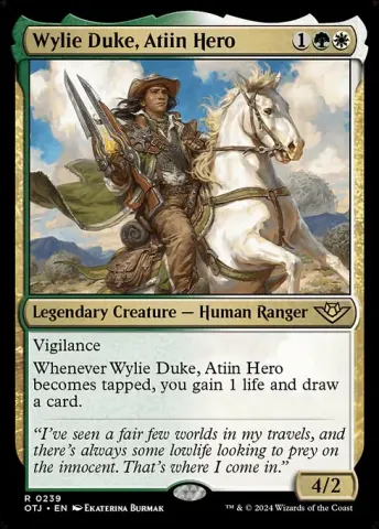 Wylie Duke, Atiin Hero · 239