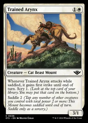 Trained Arynx · 36