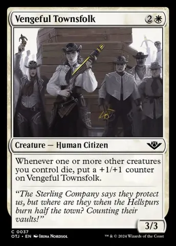 Vengeful Townsfolk · 37