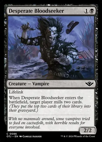 Desperate Bloodseeker · 86