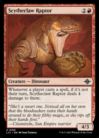 Scytheclaw Raptor · 165